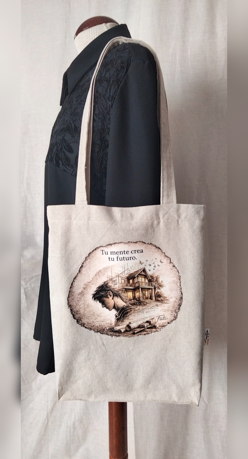 Tote personalizada tu mente crea el futuro